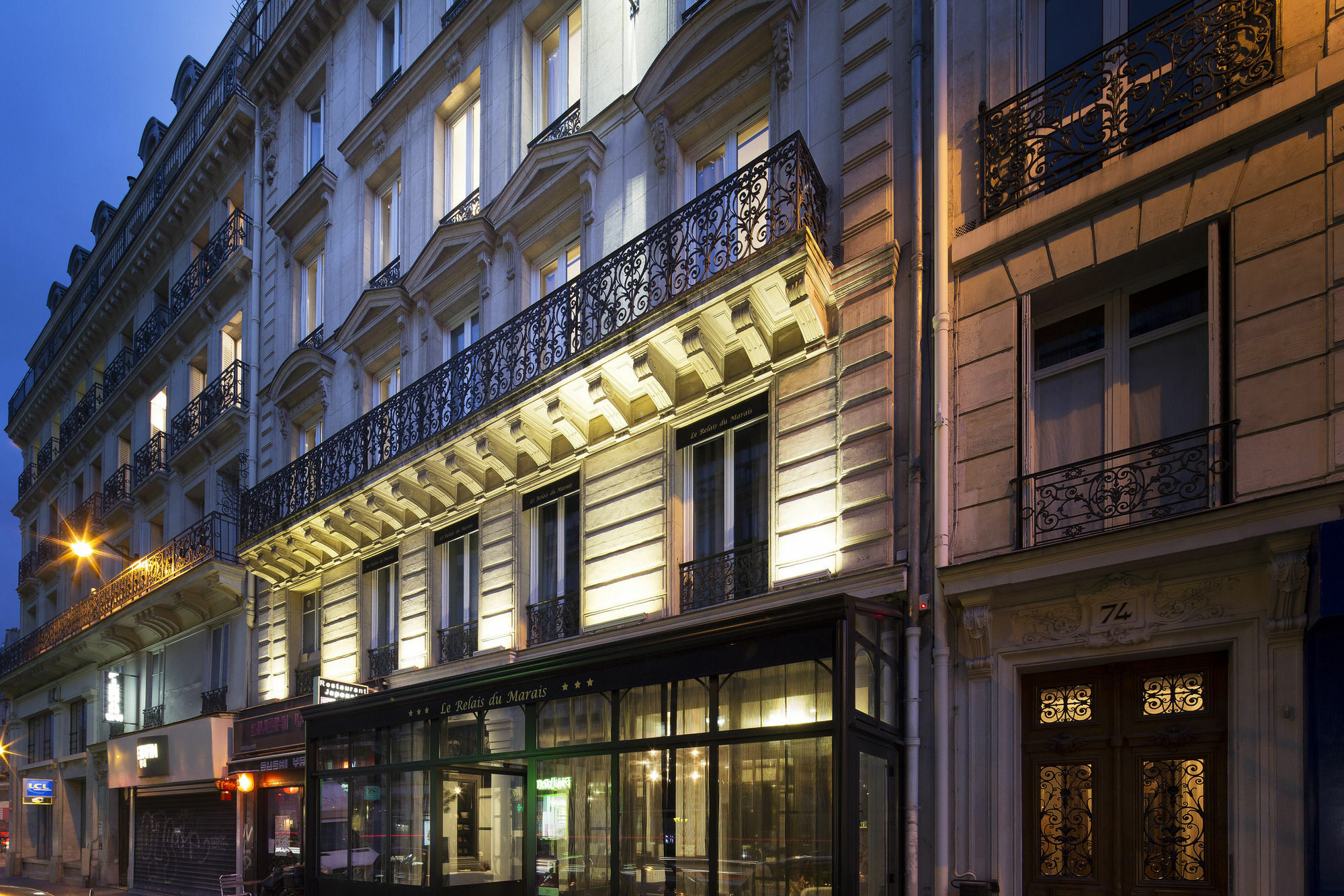 Le Relais Du Marais Hotel París Exterior foto